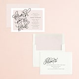 "Brunch for the bride" - Bridal Shower Invitations in Blush by Lea Delaveris - Assembled