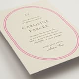 "Bocce" - Bridal Shower Invitations in Fragola by Megan Davis - Detail