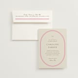 "Bocce" - Bridal Shower Invitations in Fragola by Megan Davis - Invitation with Envelope