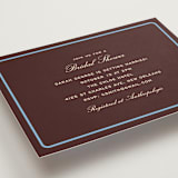 "Aperitif" - Bridal Shower Invitations in Fig by Megan Davis - Detail