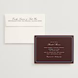 "Aperitif" - Bridal Shower Invitations in Fig by Megan Davis - Invitation with Envelope