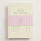 "stitched lines" - Bridal Shower Invitations in Blush by Ellen Schlegelmilch - Assembled with Belly Band