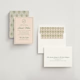 "Scripted" - Bridal Shower Invitations in Emerald by Creo Study - Assembled