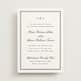 "Timeless Together" - Bridal Shower Invitations in Tuxedo by Carolyn MacLaren - Front