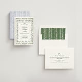 "Vintage Sketched" - Bridal Shower Invitations in Wisteria by Jenna Holcomb - Assembled