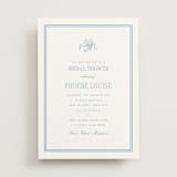 "Cheseapeake" - Bridal Shower Invitations in Sky by Megan Davis - Front