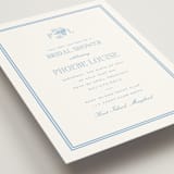 "Cheseapeake" - Bridal Shower Invitations in Sky by Megan Davis - Detail
