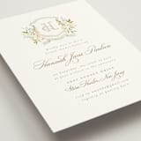 "Avalon" - Bridal Shower Invitations in Chiffon by Everett Paper Goods - Detail