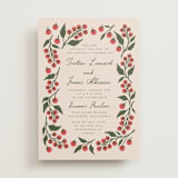 "Cherry Tomatoes" - Bridal Shower Invitations in Tomato by Katharine Watson - Front