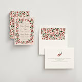 "Cherry Tomatoes" - Bridal Shower Invitations in Tomato by Katharine Watson - Assembled