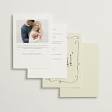 "Vintage Lovers" - Bridal Shower Invitations in Champagne by Helena Vitto - Back of Card Options