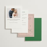 "Crazy Little Thing Called Love" - Bridal Shower Invitations in Avocado by Helena Vitto - Back of Card Options