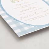 "Vintage goose" - Baby Shower Bar Signs in Sky by Creo Study - Detail