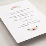 "Timeless Blooms" - Baby Shower Bar Signs in Peony by Susan Moyal - Detail