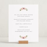 "Timeless Blooms" - Baby Shower Bar Signs in Peony by Susan Moyal - In Use