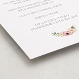 "Timeless Blooms" - Baby Shower Bar Signs in Peony by Susan Moyal - Detail