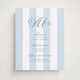 "Oh Boy!" - Baby Shower Bar Signs in Bluebonnet by Laura Hankins - Front