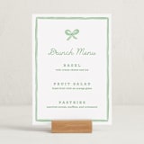 "Polka Dot Frame" - Baby Shower Bar Signs in Strawberry by Erin German - In Use