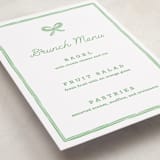 "Polka Dot Frame" - Baby Shower Bar Signs in Strawberry by Erin German - Detail