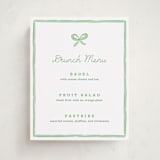 "Polka Dot Frame" - Baby Shower Bar Signs in Strawberry by Erin German - Front