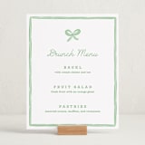 "Polka Dot Frame" - Baby Shower Bar Signs in Strawberry by Erin German - In Use