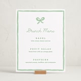 "Polka Dot Frame" - Baby Shower Bar Signs in Strawberry by Erin German - In Use