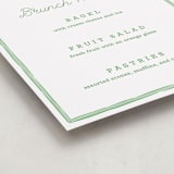 "Polka Dot Frame" - Baby Shower Bar Signs in Strawberry by Erin German - Detail