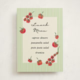 "Petit Pomodoro" - Baby Shower Bar Signs in Lime by Jackie Crawford - Front
