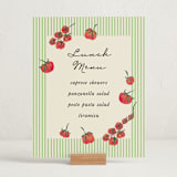 "Petit Pomodoro" - Baby Shower Bar Signs in Lime by Jackie Crawford - In Use