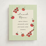 "Petit Pomodoro" - Baby Shower Bar Signs in Lime by Jackie Crawford - Front