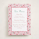 "Cherry Sweet" - Baby Shower Bar Signs in Cherry Pie by Erin German - Front