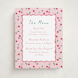"Cherry Sweet" - Baby Shower Bar Signs in Cherry Pie by Erin German - Front