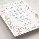 "Locally Grown Sketch" - Baby Shower Bar Signs in Meadow by Jenna Holcomb - Detail