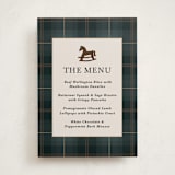"Wesley" - Baby Shower Bar Signs in Juniper by Kate Ahn - Front