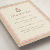 "Botanical maximalism" - Baby Shower Bar Signs in Poppy by Creo Study - Detail