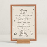 "El Ranchero" - Baby Shower Bar Signs in Rust by Ani Somi - In Use