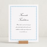 "Sweetly Scalloped" - Baby Shower Party Signs in Sky by Catherine Culvenor - In Use