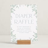 "Wisteria" - Baby Shower Party Signs in Periwinkle by Kristen Smith - In Use