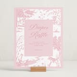 "Baby Toile" - Baby Shower Party Signs in Blush by Teju Reval - In Use