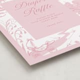"Baby Toile" - Baby Shower Party Signs in Blush by Teju Reval - Detail