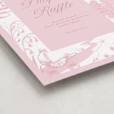 "Baby Toile" - Baby Shower Party Signs in Blush by Teju Reval - Detail