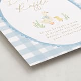 "Vintage goose" - Baby Shower Party Signs in Sky by Creo Study - Detail