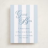 "Oh Boy!" - Baby Shower Party Signs in Bluebonnet by Laura Hankins - Front
