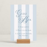 "Oh Boy!" - Baby Shower Party Signs in Bluebonnet by Laura Hankins - In Use