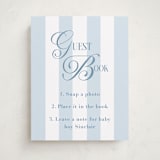 "Oh Boy!" - Baby Shower Party Signs in Bluebonnet by Laura Hankins - Front
