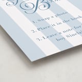 "Oh Boy!" - Baby Shower Party Signs in Bluebonnet by Laura Hankins - Detail