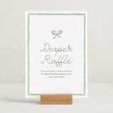 "Polka Dot Frame" - Baby Shower Party Signs in Strawberry by Erin German - In Use
