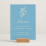 "Ciao Baby" - Baby Shower Party Signs in Lemonade by Pati Cascino - In Use