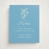"Ciao Baby" - Baby Shower Party Signs in Lemonade by Pati Cascino - Front