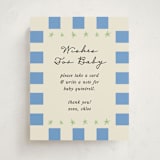 "Petit Pomodoro" - Baby Shower Party Signs in Lime by Jackie Crawford - Front